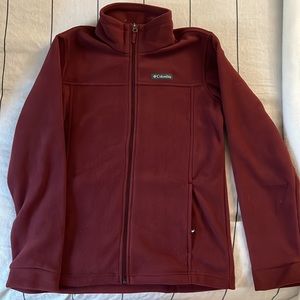 Columbia boy size L 14/16 fleece zip jacket.